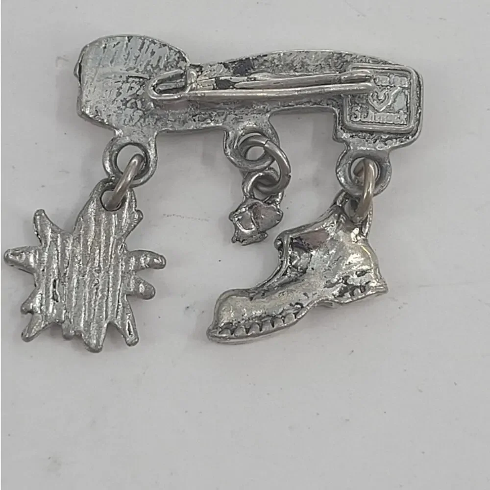 Vintage German Oktoberfest Hat Pin Lot Edelweiss Bavaria Beer Stein Nostalgia